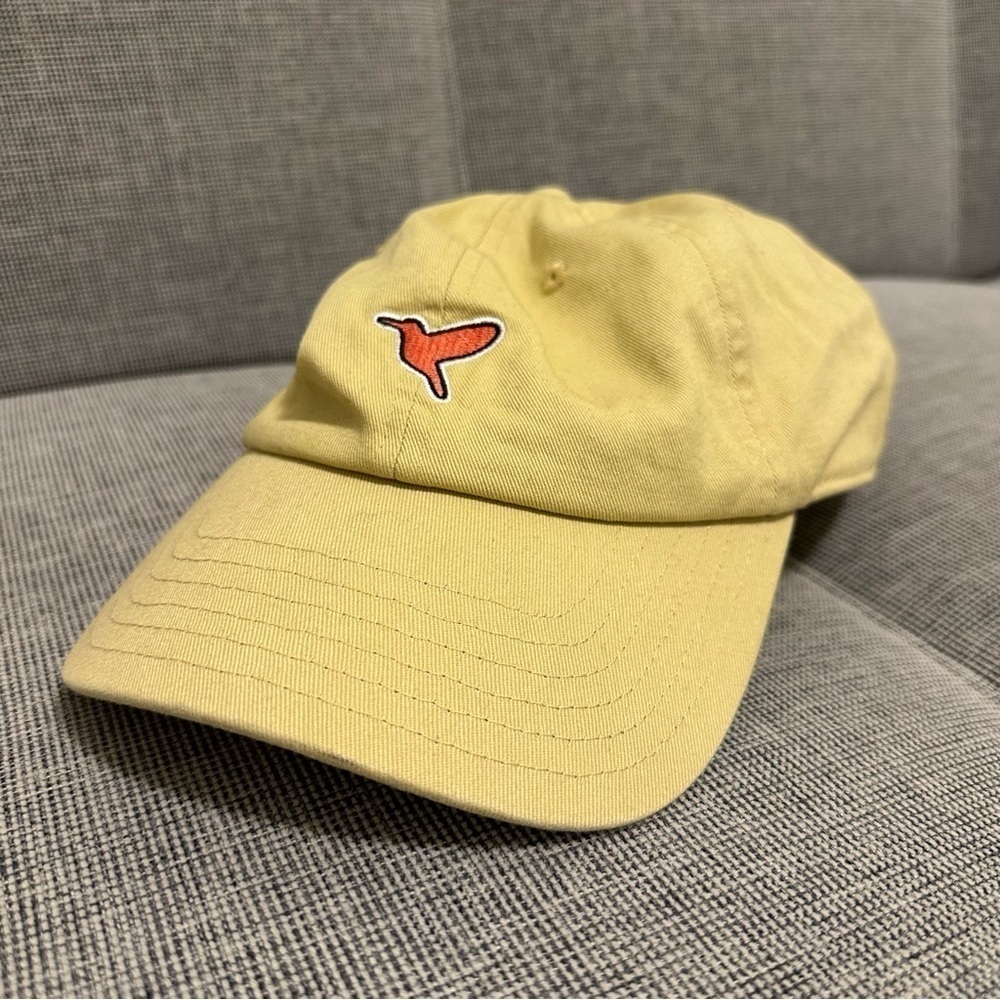 Birddogs Beige Tan Tech Cotton Hat One Size Adjustable Back 100% Cotton